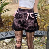 Hip Hop Pas Gothic Harajuku Lace Women Mini Skrits EGirl Kwaii Punk High Waist Pink Skirt Emo Grunge 2021 Summer Streetwear