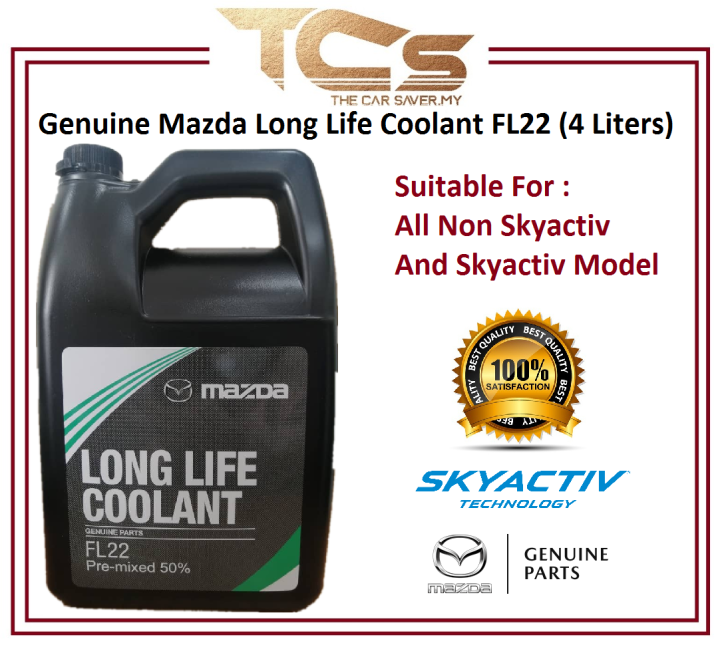 Mazda Genuine Long Life Coolant FL22 (4 Liters) Lazada