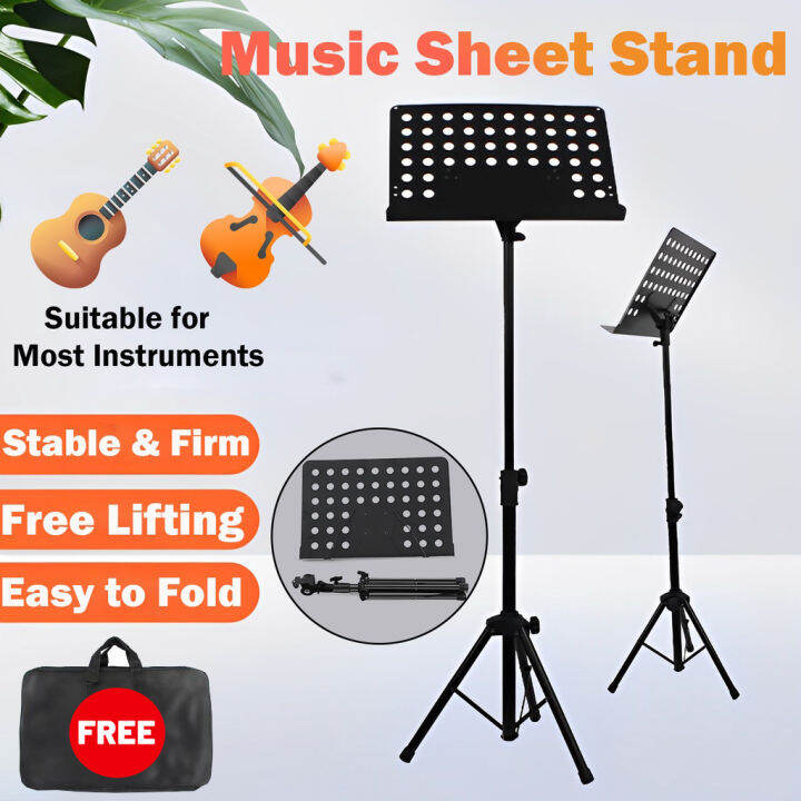 Music Stand Heavy Duty Music Sheet Home Use Conductor Music Book