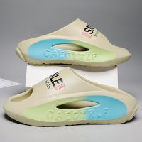 【CC】✠■☍  Womens Mens Slippers Men EVA Thick Bottom Male Sandals Anti-slip Flip Flops Brand Beach Shoes