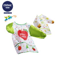 Mideer มิเดียร์ Finger paint Waterproof Coat เสื้อกันเปื้อนกันน้ำสำหรับวาดภาพ MD0113-MD6115 หนอนจอมหิว The very hungry caterpillar MD6115