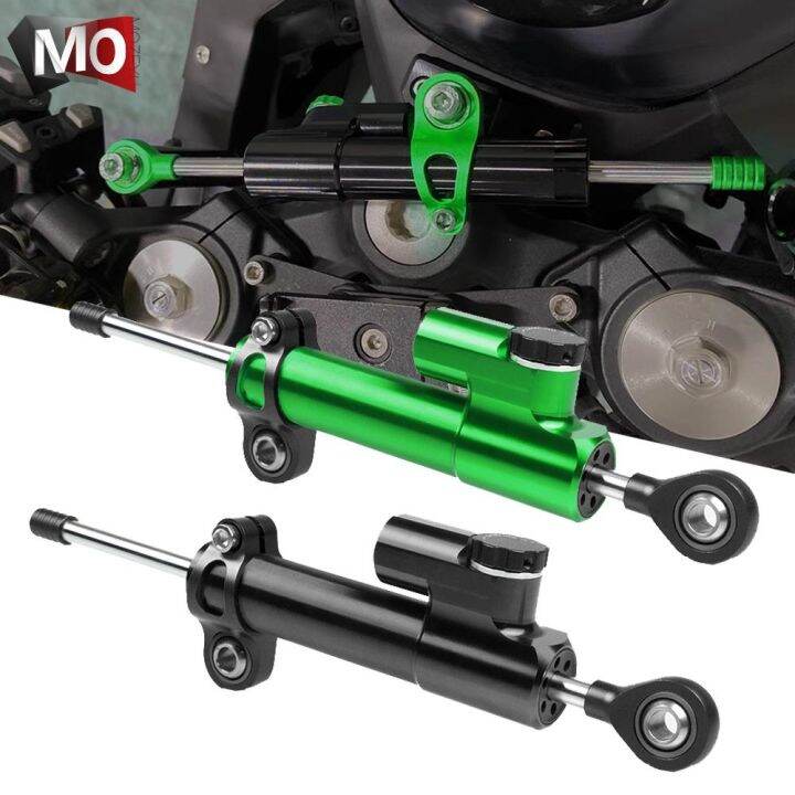 Motorcycle CNC Adjustable Steering Stabilize Damper Bracket Mount Kit