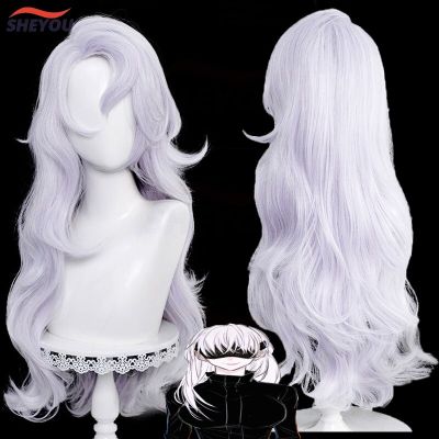 Anime Jujutsu Kaisen Gojo Satoru Cosplay Wig Female Version 70Cm Long Heat Resistant Synthetic Hair Halloween Wigs + Wig Cap