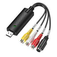 USB2.0 Placa de Video Audio Capture Card Desk PC Laptop  Camera Set top Box DV DVD High Speed Grabber Recording Live Broadcast Adapters Cables