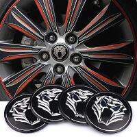 4pcs 56mm 3D Car Styling metal Animal Lion Tiger Eagle Logo Emblems Hub Cap Stickers Decal for Kia Hyundai Nissan Honda Toyota