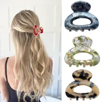 【YF】♧℡✾  Acetate Hair Clip for Claw Barrettes Crab Hairpins Styling Fashion Accessories