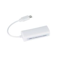 1pcs USB3.1 Type-C Ethernet Network Adapter to RJ45 10/100 Wired Internet Cable For Macbook Windows Systems Adapter