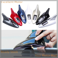 Excellent Solar Car Shark Fin dummy Antenna LED 8 Warning Flash Tail Light Shell