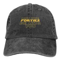 Summer Style May The Forties Be With You Personalization Printed Cowboy Cap