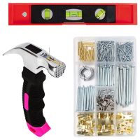 Picture Hanging Kit For Women, 315Pcs Hanging Hardware With Hooks, Wire, Nails, D-Ring, Wall Hanging Kit With Level High Guality