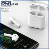 MCR Mini I12 TWS Bluetooth 5.0 Earphone Wireless Smart Touch Control Earbuds Headset Headphone with HIFI Sound Quality Built-in Mic