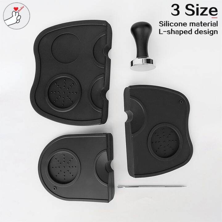 【Ready From PH】Coffee Tamper Mat Pad Espresso Mat Silicone Irregular