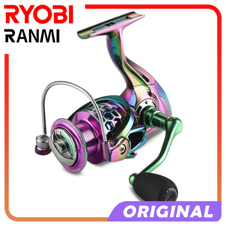RYOBI RANMI GMR Spinning Fishing Reel 1000-7000 All Metal 12kg Max