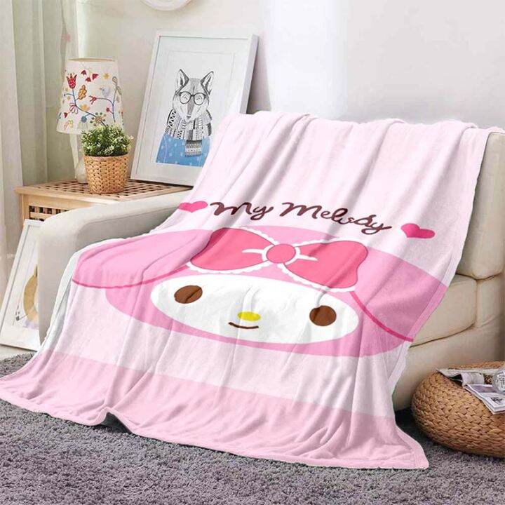 cartoon-melody-cute-blanket-sofa-cover-office-nap-air-conditioning-flannel-soft-keep-warm-can-be-customized-3