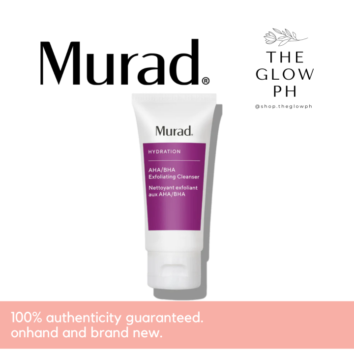 [AUTHENTIC] MURAD AHA/BHA Exfoliating Cleanser 200ml | The Glow PH ...