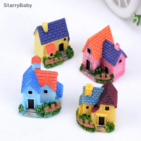 StarryBaby Dollhouse miniatures DIY บ้านวิลล่า Woodland Fairy planter สวนตกแต่งบ้าน