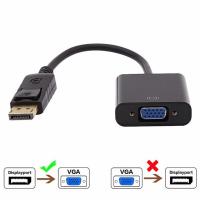 DisplayPort Display Port DP to VGA Adapter Cable Male to Female Converter for PC Computer Laptop HDTV Monitor Projector Adapters