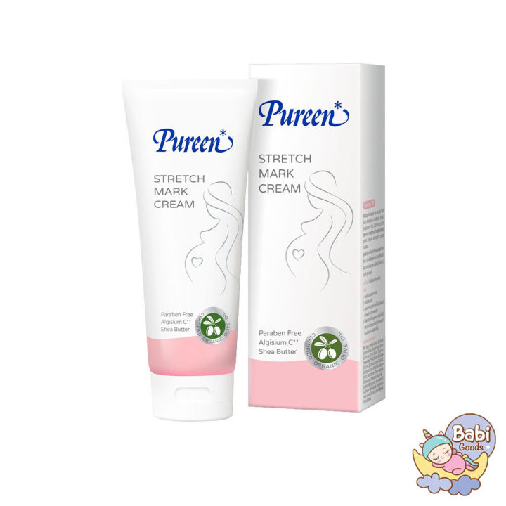 pureen-ครีมปกป้องผิวคุณแม่ตั้งครรภ์-stretch-mark-cream-200-กรัม