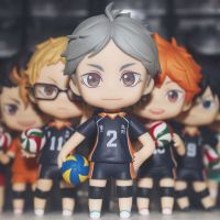 คาวาอิ ไฮคิว!! รูป Sugawara Koushi Yu Nishinoya รุ่น Q PVC ของเล่นรุ่น Hand Made อะนิเมะตุ๊กตาเครื่องประดับของเล่นของขวัญ