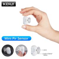 KERUI Wireless Mini Design PIR Motion Detector Passive Infrared Alarm Sensor with Magnetic Swivel Base for Home Alarm System Household Security System