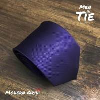 เนคไทสีม่วง Purple tie