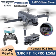 Flycam SJRC F11 4K PROCamera 4K Chống rung 2 trục Thời gian bay lên tới 25 phút thumbnail