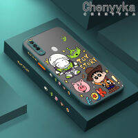 เคส Chenyyka สำหรับ OPPO A31 2020เคส A8การ์ตูนเรื่องของเล่นน่ารักเรื่อง Frosted เคสโทรศัพท์แบบแข็งขอบสี่เหลี่ยมซิลิโคนนิ่มเคสกันกระแทกเคสป้องกันกล้องฝาปิดเลนส์เต็ม