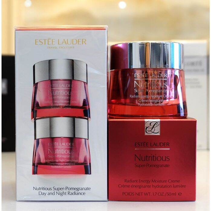 Estee Lauder Red Pomegranate Day Cream Ml Night Cream Ml Day And Night Set Moisturizing Lazada