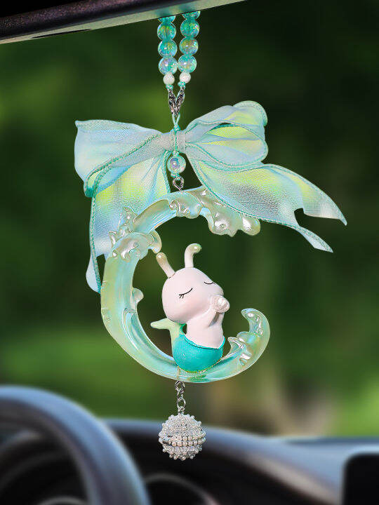 acense-ball-cute-car-pendant-car-accessories-ornaments-car-pendant-high-end-atmospheric-lady-pendant-car-pendant