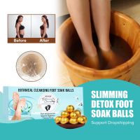 【cw】 Products Ginger Foot Balls Lose Weight Burning Lymphatic Drainage Detox Fatigue 1