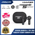 Vinnfier MOMENTO 5 TWS True Wireless Stereo Earbuds Black/Maroon/Turquoise/White. 