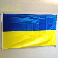 ► NEW ukraine Flag 3ft x 5ft 90 x 150cm Ukraine National Ukraine Flag Flying Flag No Flagpole Home Decoration flag banner