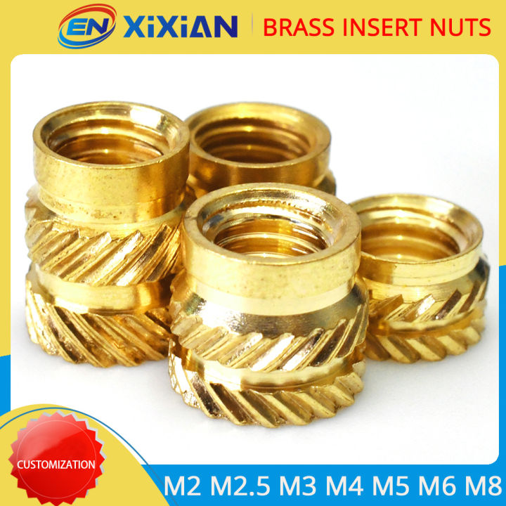 brass insert nut m2 m2.5 m3