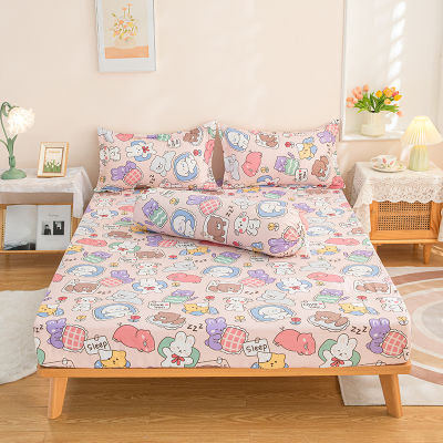 ชุดผ้าปูที่นอน น่ารัก cotton รัดมุม360องศา ผ้าปูที่นอน 3.5ฟุต 5ฟุต 6ฟุต ลายใหม่ สวย เรียบง่าย มินิมอล สไตล์เกาหลี ชุดเครื่องนอน