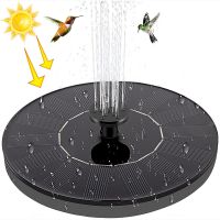 Solar Water Fountain Pool Pond Waterfall Fountain Garden Decoration Outdoor Bird Bath Solar Powered Fountain Floating Water Pump