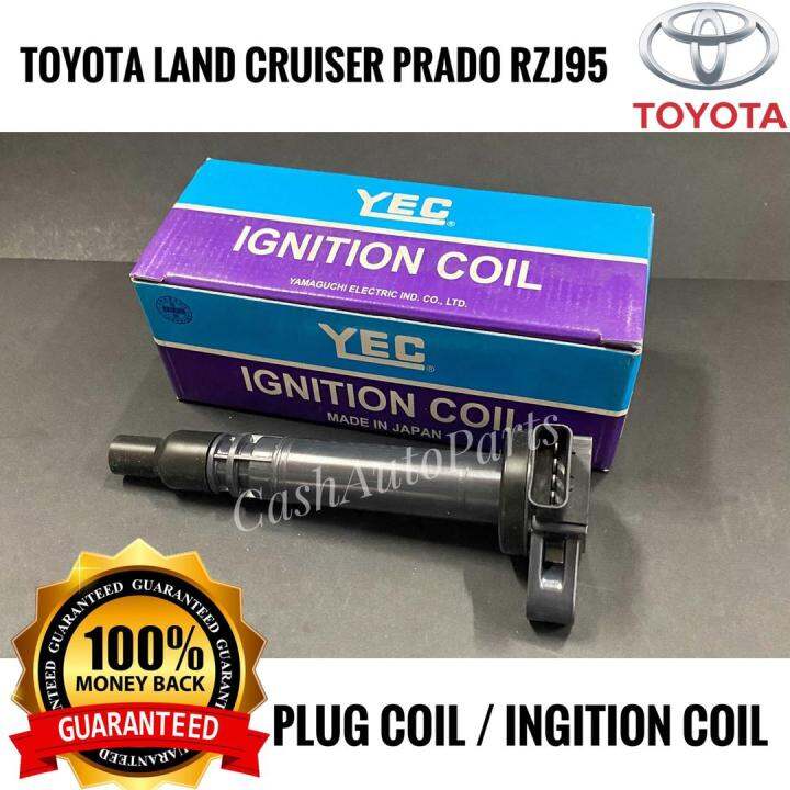TOYOTA LAND CRUISER PRADO RZJ95 2RZ IGNITION COIL PLUG COIL YEC
