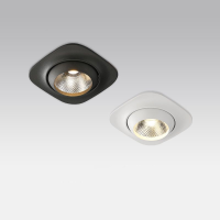 Proti embedded spotlights LED ceiling lights Square dark coB bull eye lights Living room without main lights Crey CRE