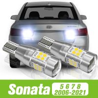 โซนาต้า2006-2021โซนาต้า2006-2021 2ชิ้นสำหรับ Hyundai Sonata 5 6 7 8 2006-2021โคมไฟสำรองไฟท้ายรถยนต์ LED 2010 2011 2013 2012 2015 2016 2017 2018 2019อุปกรณ์เสริมที่ถอดเซ็นเซอร์ออกซิเจน