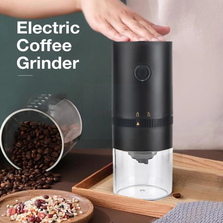 hot-new-เครื่องบดกาแฟไฟฟ้าประเภท-crechargeable-grinding-beans-เครื่องบดกาแฟ-grindercore-l3p5