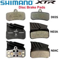 Shimano DEORE XTR N03A N04C D03S Disc Brake Pads N03A Resin N04C Metal Ice Tech Cooling Fin Ice Tech Pad Mountain M7120 M8120