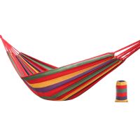 Go-again Single canvas hammock adult children outdoor camping swing thickened canvas garden hammock rocking chair