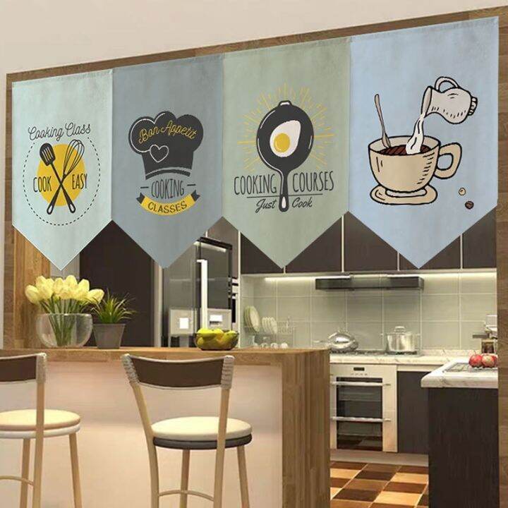 japanese-kitchen-restaurant-shop-short-curtain-triangle-hanging-flag-curtain-lovely-cartoons-household-chinese-half-curtains