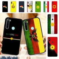 YNDFCNB Kurdistan Flag Phone Case for Redmi Note 8 7 9 4 6 pro max T X 5A 3 10 lite pro Electrical Connectors