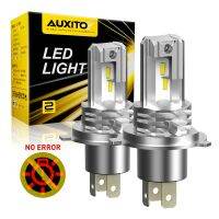 AUXITO ไฟหน้า2x H4 9003แบบไม่มีพัดลม Canbus สำหรับ Honda CSP Hi/Lo Error ไฟหน้ารถจักรยานยนต์