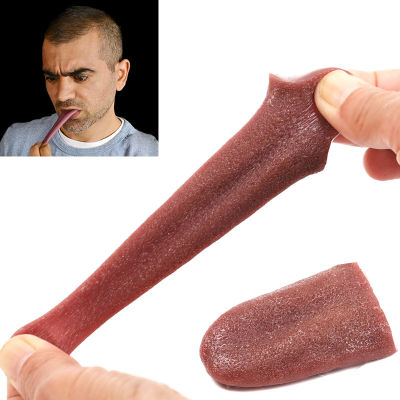 Prank Toys Cosplay Accessories Realistic Fake Tongue Joke Prank Magic Tricks Halloween Horrific PropSafe,Prank,Horrific,TricksFake Tongue,Prank Toys,Magic PropHalloween,Ghost Festival,Haunted HousePolyester,Directly Into Mouth,Realistic,Halloween Prop