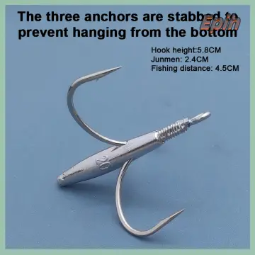 THETIME Super Sharp Anchor Fishhook Size #4-#4/0 Sea Fishing Hook Saltwater  4X Strong