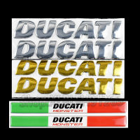 3D รถจักรยานยนต์สติกเกอร์โครเมี่ยมรูปลอกถัง Moto สำหรับ Ducati 696 848 1098 1198 4สี