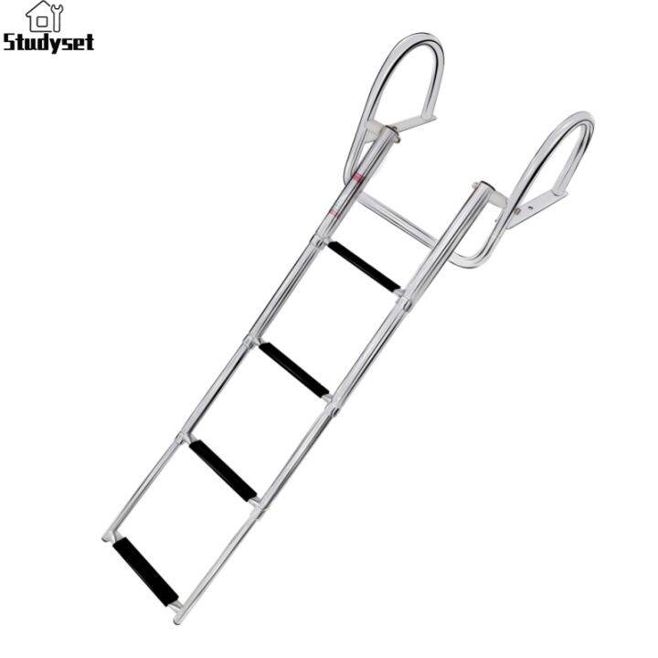 Studyset Fast Delivery Stainless Steel Inboard 4 Steps Telescoping