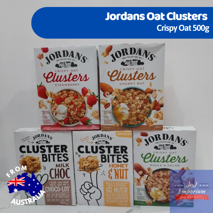 Jordans Chunky Oat Clusters / Cluster Bites 500g Lazada PH