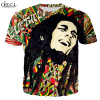 2023 newhx ใหม่ล่าสุดแฟชั่นฤดูร้อนนักร้องยอดนิยม BOB Marley ผู้ชายผู้หญิง T เสื้อ3D พิมพ์ Harajuku streetwear คู่เสื้อ DROP shi.pping.